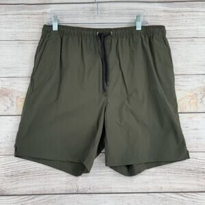 Everlane‎ Renew Mesh Lined Swim Trunks Men's Size XL Green